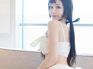 Feilin嗲囡囡 – youOvOyou的蕾丝，高清得像我梦中的那些衣服，结果只穿着睡衣！