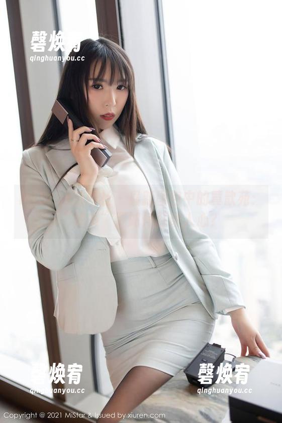 MiStar魅妍社 - 最新图包中的黄歆苑：“秘书”要如何打动人心？