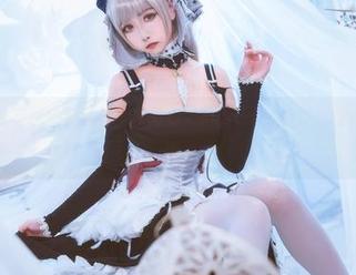 一言不合就是黑枪呆礼服全套写真，Momoko葵葵的叛逆风格真有趣。