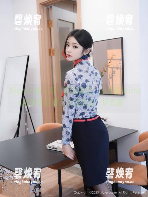 Xiuren秀人网 - 图册时间：小泡芙winna的秘书日常，心里默念‘坏女孩’
