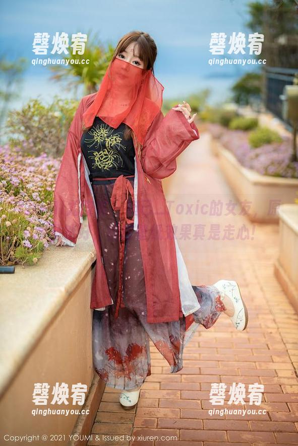 YouMi尤蜜荟 - 妲己_Toxic的女友，原图虽然好，但这壁纸效果真是走心！