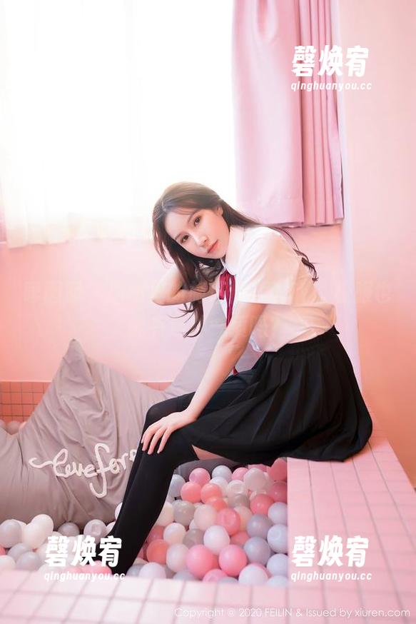嗲囡囡 - 原图里的施忆佳KITTY，校服也能有这种气质吗？