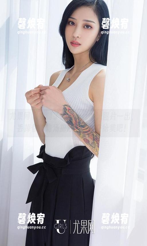 尤果网 - 定制了蕾丝的崔灿，图片一出，丢掉你的鸡汤把心事统统交给美吧！