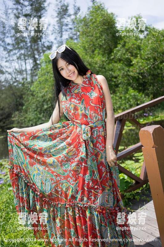 推女神 - 圣诞无圣光，黄歆苑chobits的写真就像是忘记圣诞老人的俏皮小剧场！