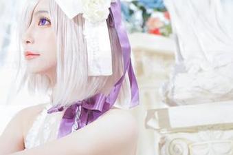 高清看！星野saori的玛修周年礼服，字面意思真让人“心”服口服啊，没毛病！