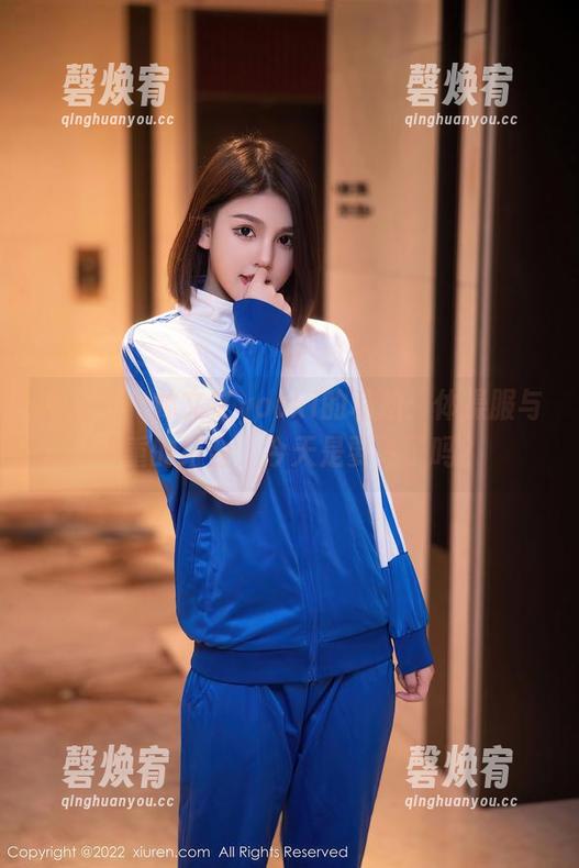 秀人网 - 林文文yooki的私拍：体操服与失重的结合，今天是要飞了吗？