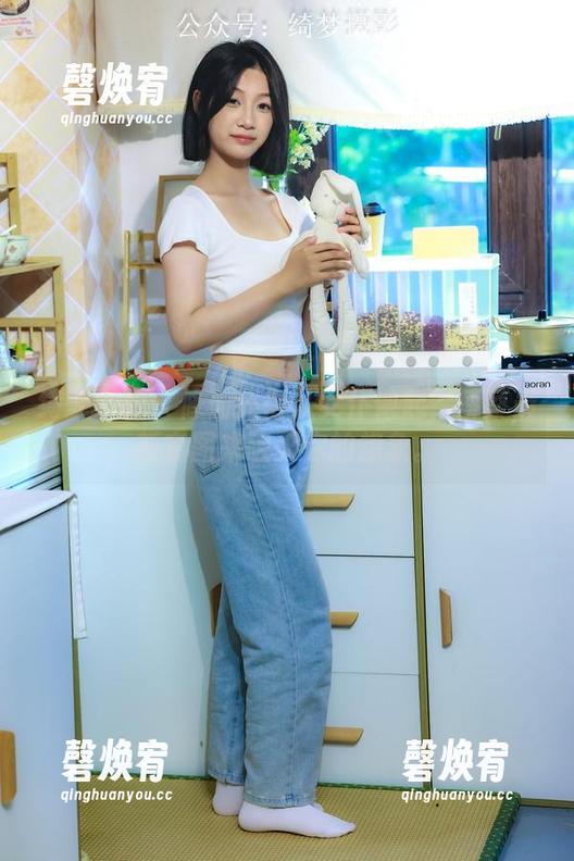 绮梦摄影 - 修仙还得从女仆做起？蔡蔡最新套图来破灭你的想象。